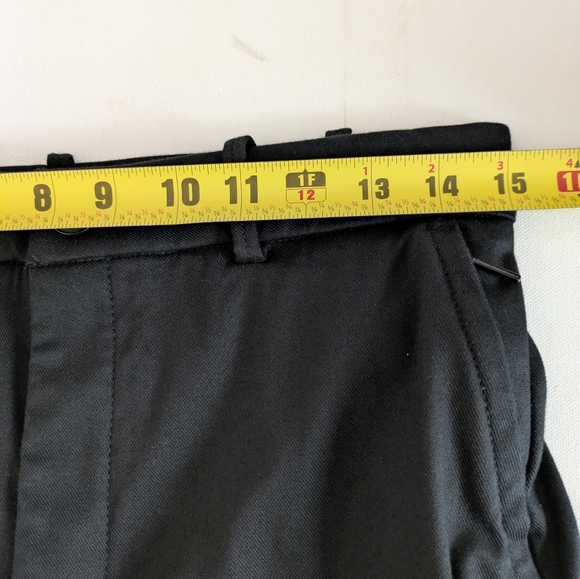 Spanx Women's Stretch Smooth Twill Slim Straight Trouser Pants Black Medium New - Picture 8 of 16